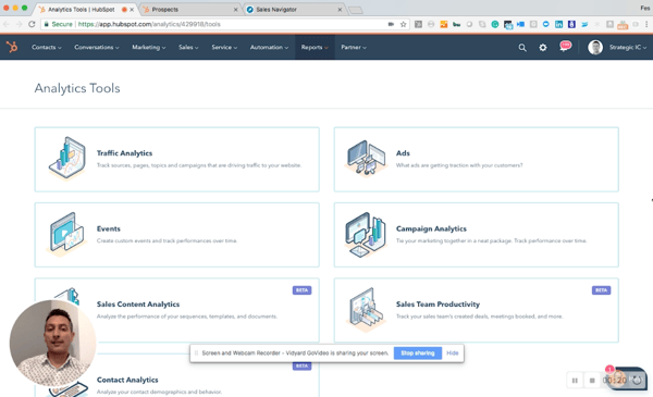 HubSpot Analytics Tool Suite